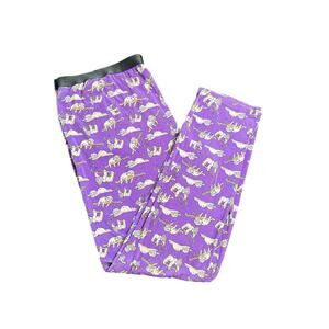 MeUndies NWOT  Peace, Love and Sloth. Lounge pants unisex size 4X